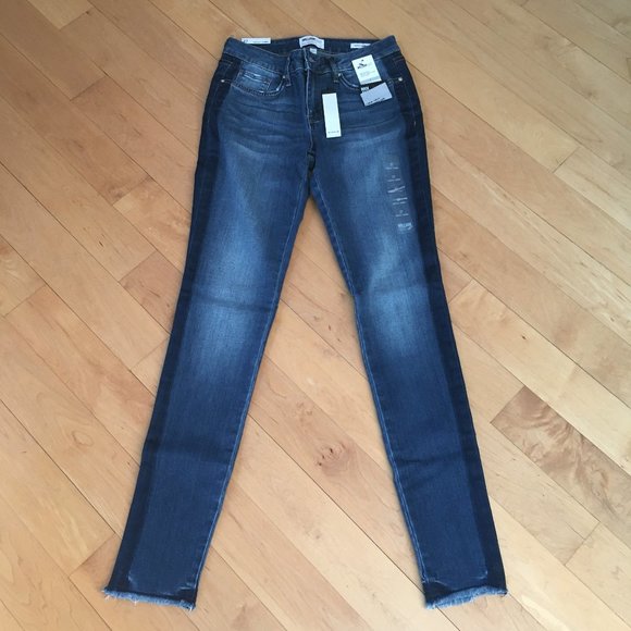 William Rast Perfect Skinny Blue Jeans Juniors 27 - Picture 2 of 16